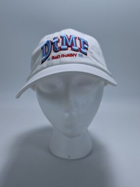 Bad Bunny DTMF 2025 Puerto Rico Residencia Official Merch Hat - White - NWT